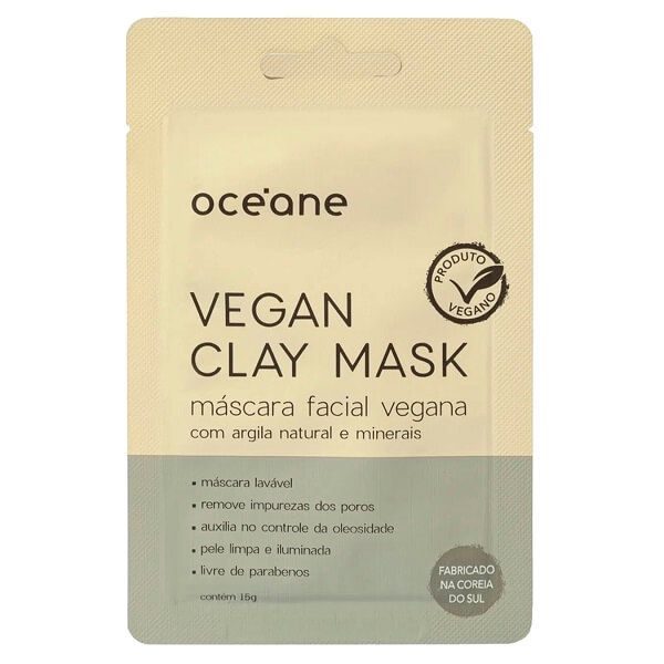 Máscara facial Vegan Clay Mask - Oceane