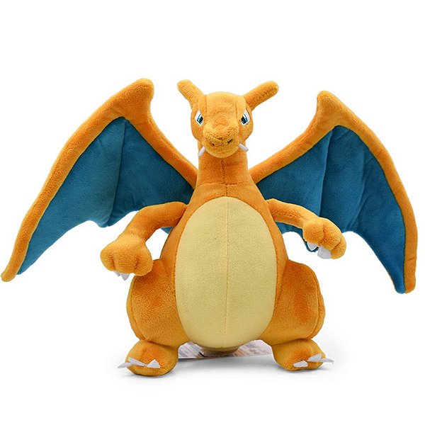 Brinquedos de pelúcia para crianças, evolução do Mega Charizard X e Y, 4  estilos, versão Q