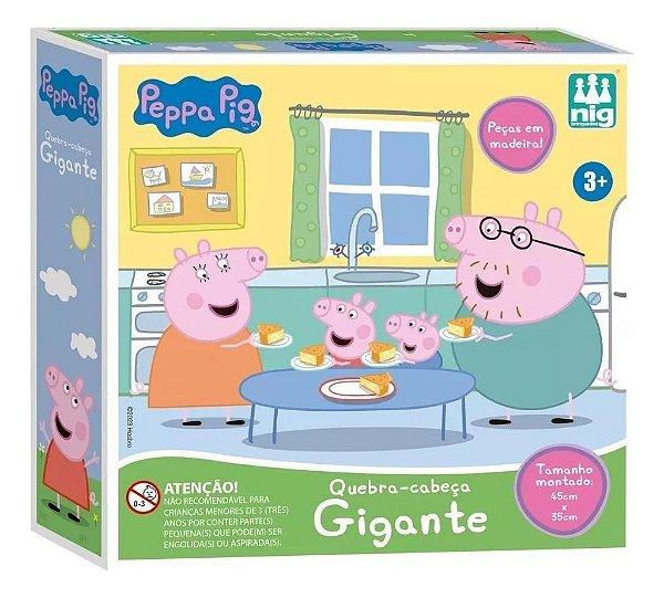 Jogo Educativo PEPPA PIG Clube das Crianças (Idade Mínima: 3 Anos - 33 x  46,4 x 13,5 cm)