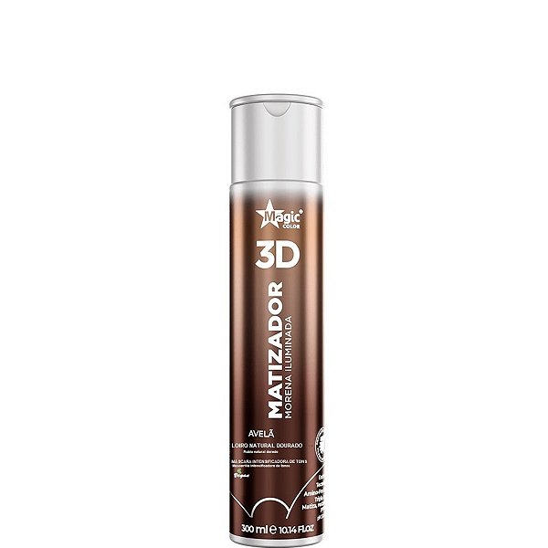 Matizador Magic Color 3D Morena Iluminada Avelã 300ml
