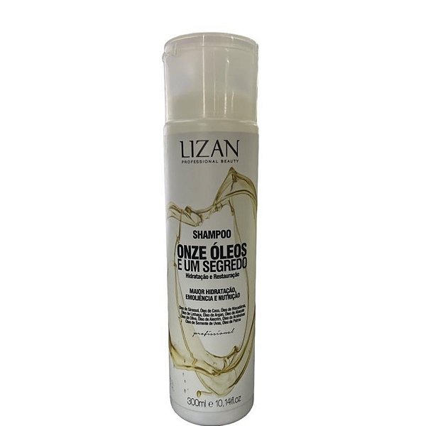 Lizan Shampoo Onze Óleos e Um Segredo 300ml