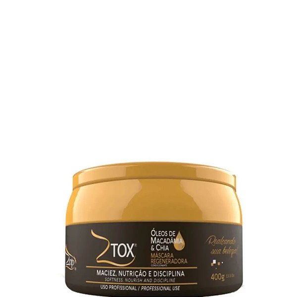 Btx Capilar Ztox Zap Professional Alisa e Elimina o Frizz 400g OUTLET