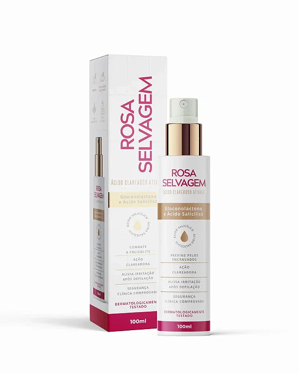 Rosa Selvagem - Ácido Clareador Ativado 100ml