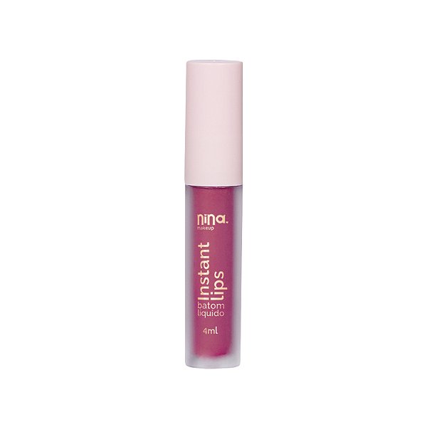 BATOM LÍQUIDO INSTANT LIPS INFINITO - NINA MAKEUP