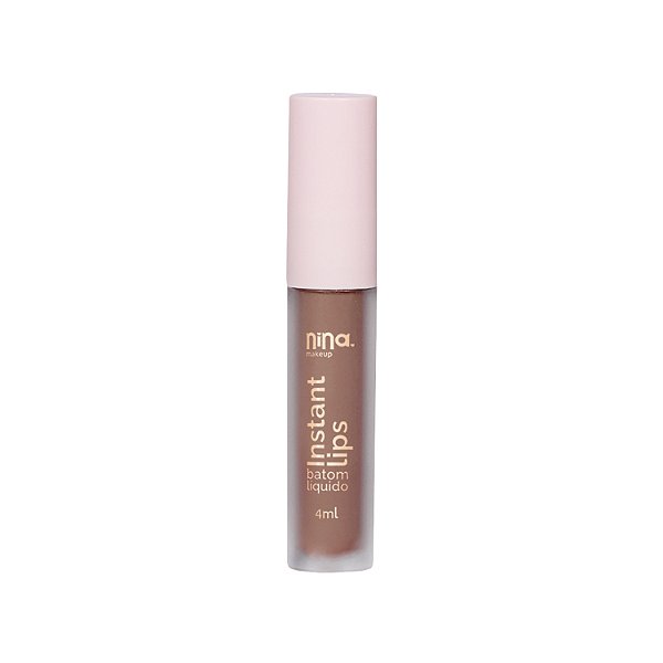BATOM LÍQUIDO INSTANT LIPS PRINCÍPIO - NINA MAKEUP