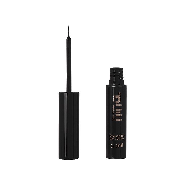 DELINEADOR LÍQUIDO PARA OLHOS CARBON BLACK - NINA MAKEUP