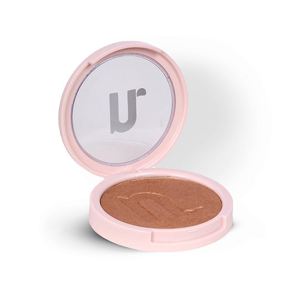 ILUMINADOR COMPACTO INSTANT GLOW GOLD - NINA MAKEUP