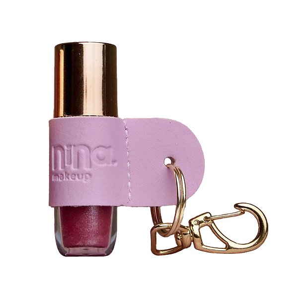 CHAVEIRO GOLD GLOSS - NINA MAKEUP