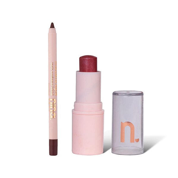 Kit Balm Labial Glow Céu Estrelado + Lápis Principio