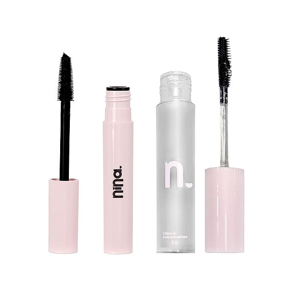 Kit Máscara de Cílios Alonga & Define + Gel de Sobrancelhas