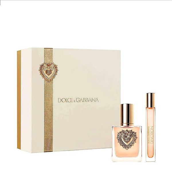 Kit Feminino Dolce & Gabbana Devotion Eau De Parfum 50ml + Travel Size 10ml
