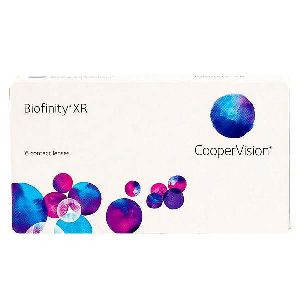 LENTES DE CONTATO COOPERVISION BIOFINITY XR | Ótica Vila Sônia