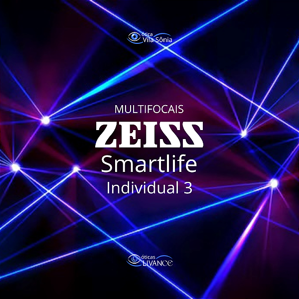 ZEISS PROGRESSIVE SMARTLIFE INDIVIDUAL 3 | Ótica Vila Sônia