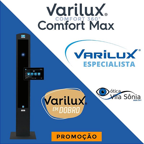 VARILUX COMFORT MAX | STILYS 1.67 | ESPESSURA FINA