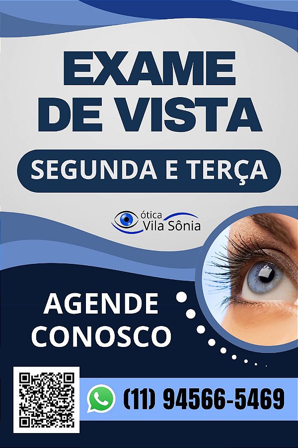 EXAME OPTOMÉTRICO E VISTA