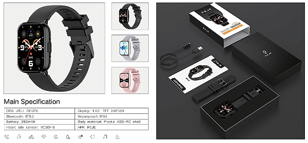 Relogio Smartwatch ZW01 S