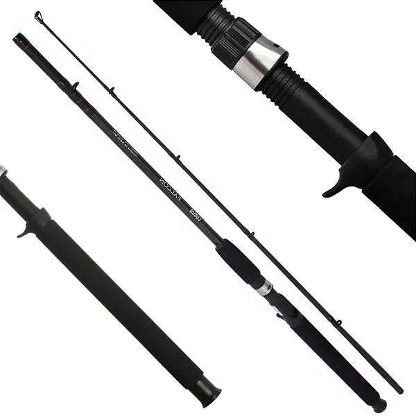 Vara Lumis Falcon Carretilha 2,40m 50lb 2 Partes