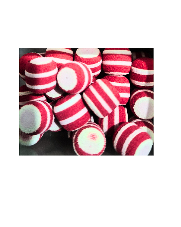 Eva Formato Ração vermelho e branco- 20 Unidades