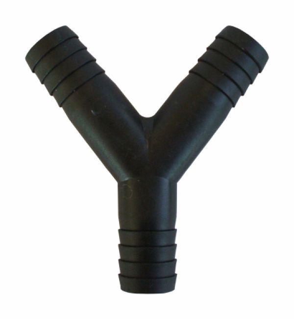 EMENDA EM Y 5/16 PLASTICO PARA VACUO