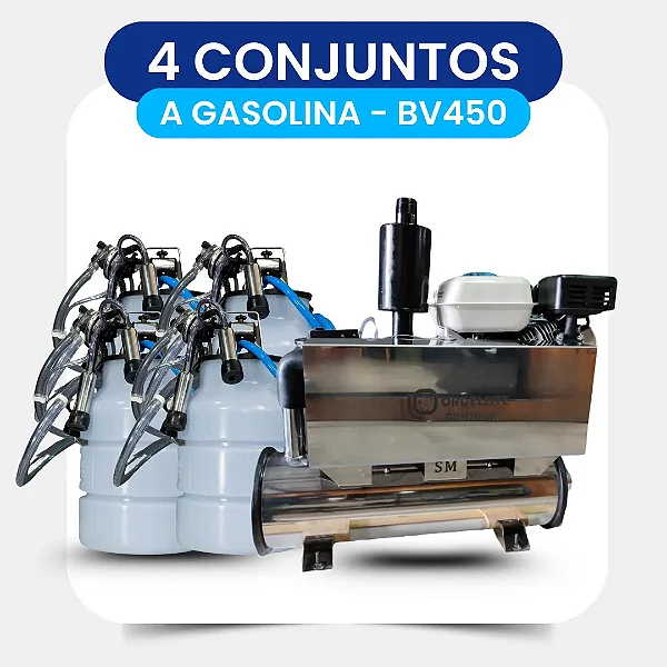 ORDELEITE 4G BV450 COM MOTOR A GASOLINA C/ 4 CONJUNTOS