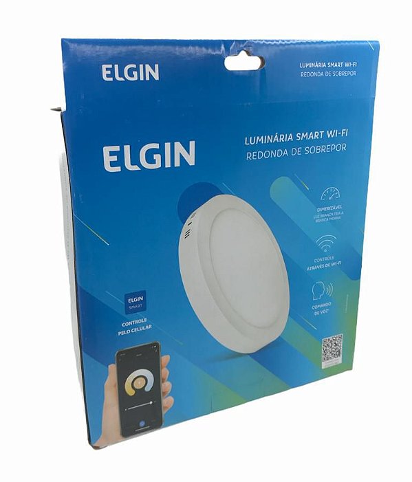 LUMINARIA SMART WI-FI REDONDA DE SOBREPOR18W 3000-6500K Red ELGIN