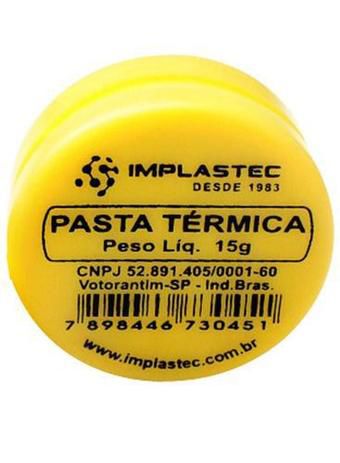 PASTA TERMICA 15G IMPLASTEC