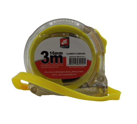 TRENA METRICA DE ENROLAR 3 METROS 16MM BARCELONA BAR-57747-7