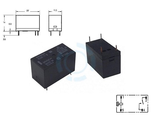 RELE 18V 3A 250V OMROM