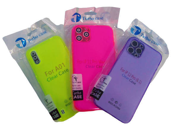 CAPA TPU NEON MOTOROLA ONE FUSION PLUS