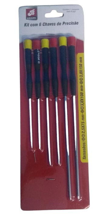 KIT COM 6 CHAVES DE PRECISÃO BARCELONA BAR-70388-21