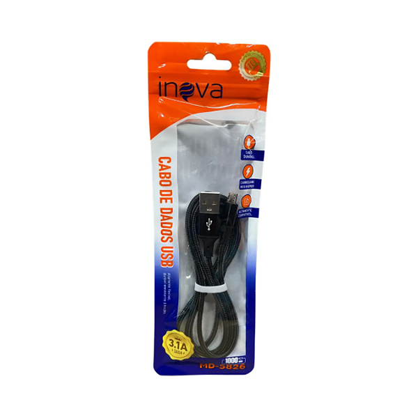 CABO DE DADOS 1M V8 2.4A INOVA CBO- 5826 @