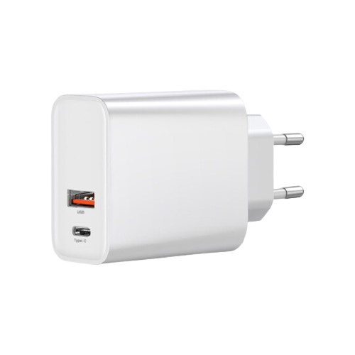 FONTE CARREGADOR TURBO 30W SAIDA USB / TYPE-C - QC4.0 LEHMOX LE-182