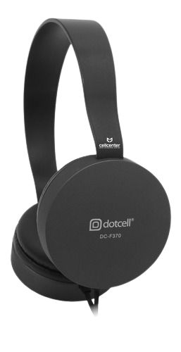 HEADPHONE COM FIO DOTCELL DC-F370 PRATA