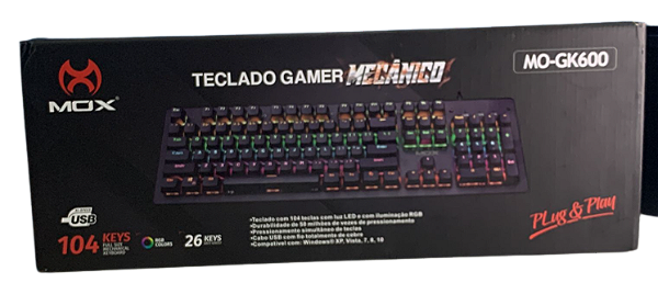 TECLADO PARA COMPUTADOR MOX MO-GK600