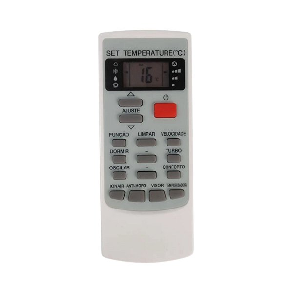 CONTROLE CR C 01361 CONTROLE REMOTO AR CONDICIONADO ELGIN ECOPLUS YKR-H/002E