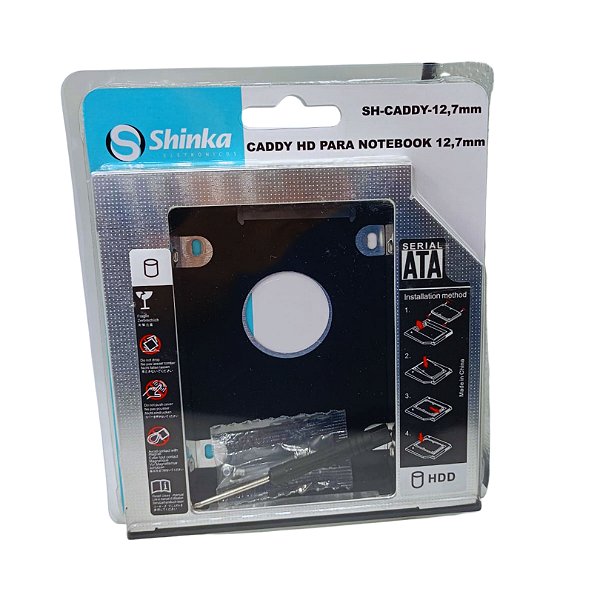 CASE CADDY SECOND HDD 12.7MM SHINKA