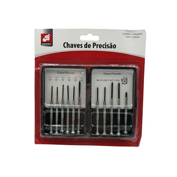 CONJUNTO DE CHAVE DE PRECISAO C11PCS BAR-58067-0