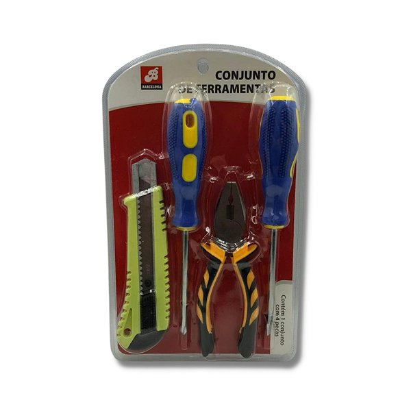 CONJUNTO DE FERRAMENTAS ACONDICIONADAS EM CARTELA BAR-17229-54