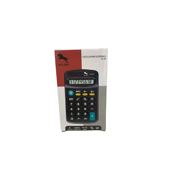 CALCULADORA 8 DIGITOS FA-85