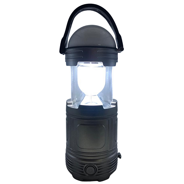 LANTERNA DE ACAMPAMENTO DC-5812T RECARREGAVEL E COM PILHAS YA-0618