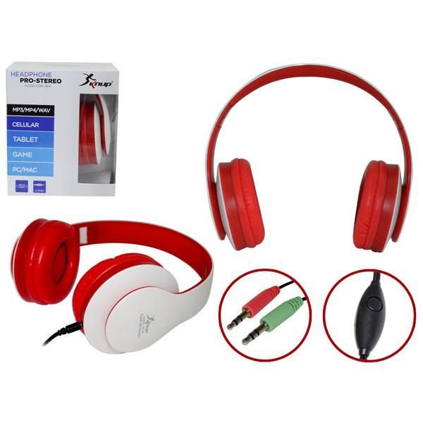 HEADPHONE PRO-STEREO KNUP KP-364