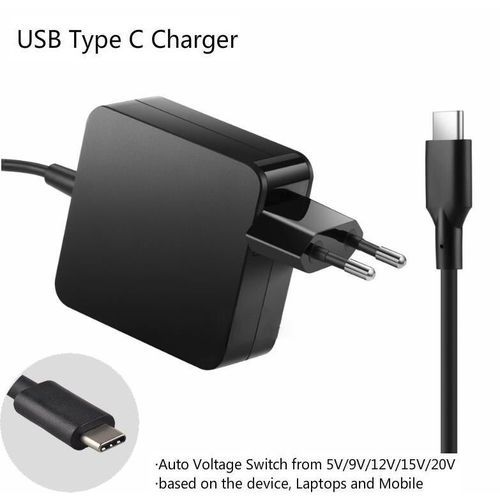 FONTE PARA NOTEBOOK USB-C 45W SHINKA FT-TPC-45