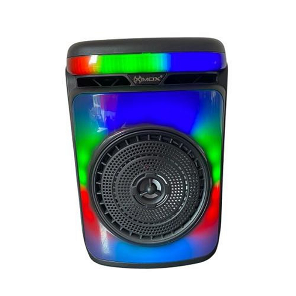 CAIXA DE SOM C/10W RMS WOOFER 8 POL C/LED+MICROFONE MOX MO-S680
