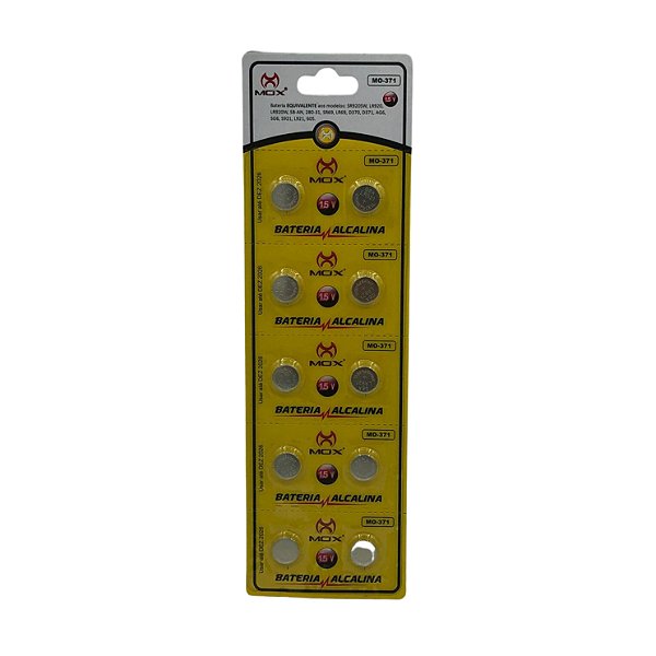 BATERIA BOTAO MOX MO-371 C/10 UN