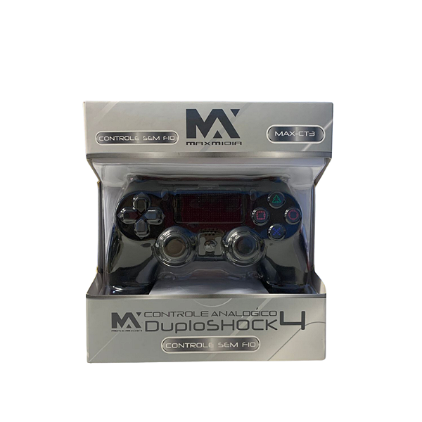 CONTROLE DE PLAYSTATION 4 PS4 COM FIO MAXMIDIA MAX-PP44