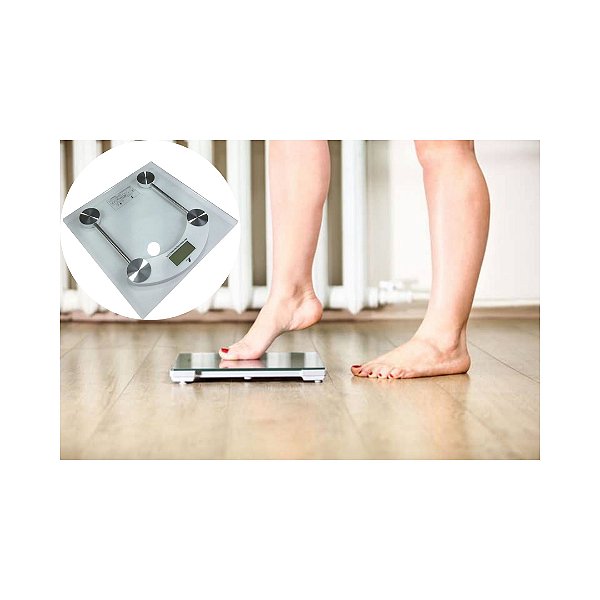 BALANCA CORPORAL DIGITAL ATÉ 180KG QUADRADA X-CELL XC-BD-07