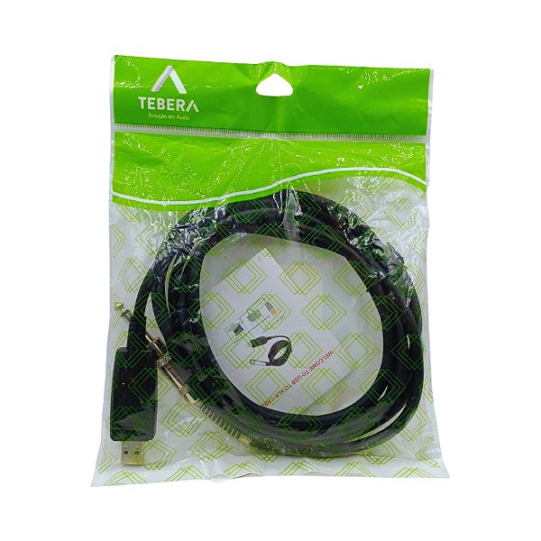 CABO USB-A PARA P10 MONO P/GUITARRA