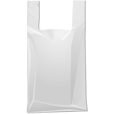 SACOLA PLASTICA 3MM 20cm PCT 100UN