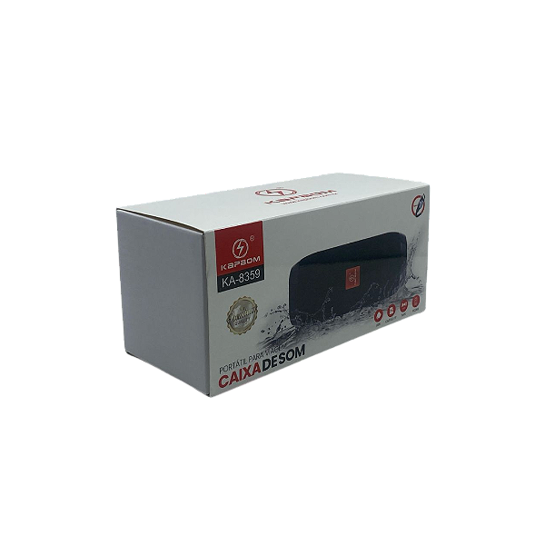 Caixa de SOM Bluetooth 10W Kapbom Ka-8359 @
