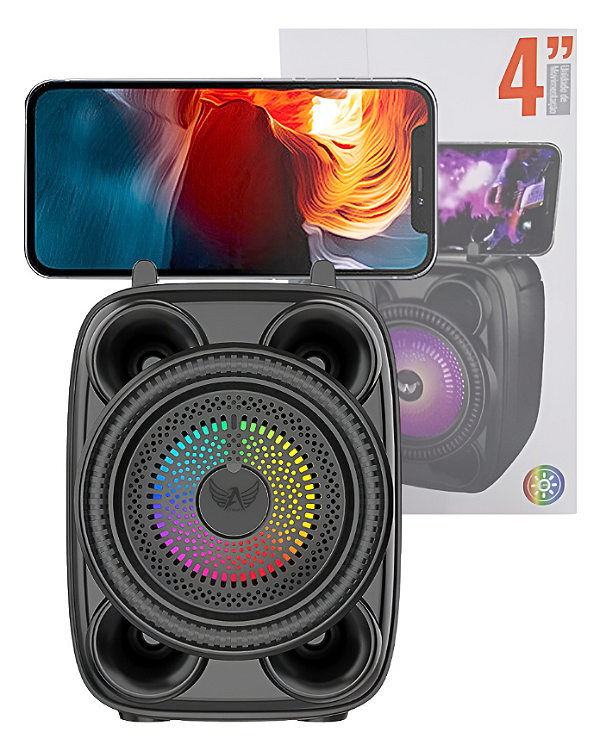 Caixa de SOM RGB 10W Altomex Al-3181